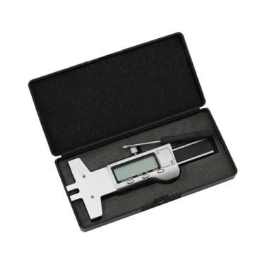 Imagem de Dynwave Régua de distância para cordas de guitarra, medidor de medição preciso, uso versátil, metal, ferramenta de reparo fácil de usar, medição para guitarra