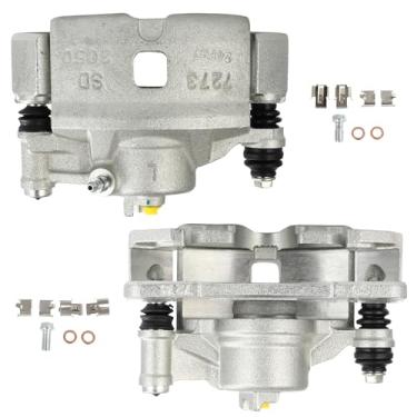 Imagem de Conjunto de pinças de freio a disco ECCPP 19B1380 19B1379 Substituição para 1990-2000 para Honda para Civic, 1993-1997 para Honda para Civic del Sol, 1990-1991 para Honda para CRX - dianteiro esquerdo