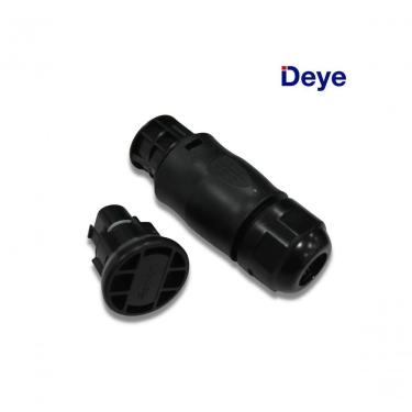 Imagem de Conector Deye Femea E Endcap Para Micro Inversor Deye