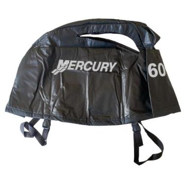 Imagem de Capa Capô p/ Motor Popa Mercury 60 HP 4 Tempos Rabeta CT - MFX