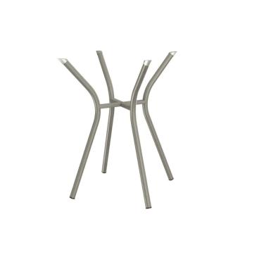 Imagem de Base Mesa de Jantar Sardenha M086 Aço s/ Tampo Niquel - Kappesberg