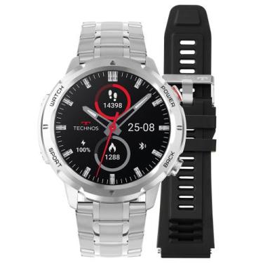 Imagem de Smartwatch Technos Connect Sports Call Prata - TSPORTSCAA/6K