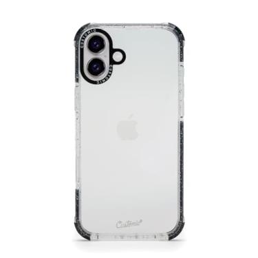 Imagem de Customic Capinha Case Capa para Celular iPhone 16 Plus (6.7”), Impactor Space Anti Impacto Proteção Militar 3 metros contra quedas, Antiamarelamento, Transparente, Preto