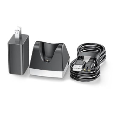 Imagem de SGEOYPIL Base Carregadora Para Barbeador De 5 V Compatível Com Elétrico Philips Norelco One Blade Qp2724 Qp2834 Cabo Alimentação Aparador Barba Suporte Carregamento Peças Reposição