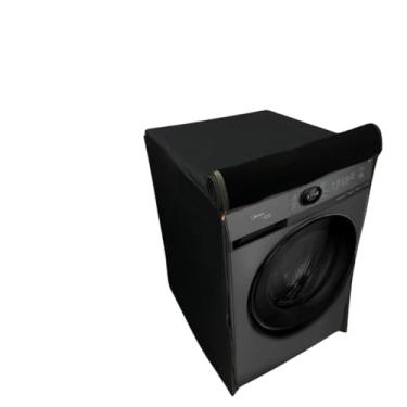 Imagem de CAPA PARA LAVA E SECA MIDEA 13KG HEALTHGUARD IMPERMEÁVEL FLEX (PRETO)