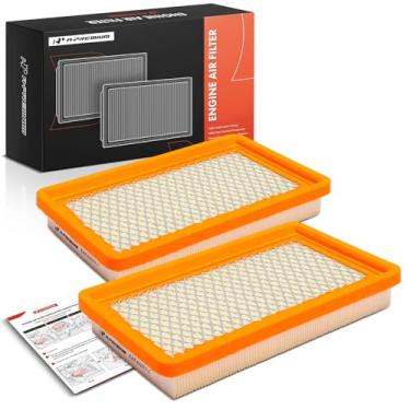 Imagem de A-Premium Substituição do filtro de ar do motor para Ford Escort Mercury Tracer 1991-1996 Mazda MX-5 1990-1997 Mazda 323 Protege, 1.6L 1.8L L4 GAS DOHC naturalmente aspirado, um conjunto de 2