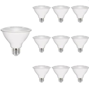Imagem de 10 Lâmpada Led Stella Par 30 Eco 9W E27 Bivolt 2700K Luz Amarela, 2700