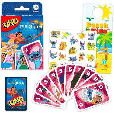 Imagem de Jogo De Cartas Uno Disney Lilo&stitch Mattel - JCC10