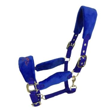 Imagem de kowaku Cabresto de Cavalo Acolchoado para Treinamento E Prática em Fazenda, azul eu