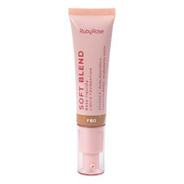 Imagem de Base Líquida Ruby Rose Soft Blend F60