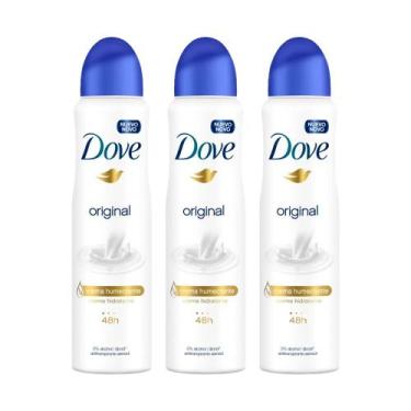 Imagem de Kit 3 Desodorantes Dove Aerosol Feminino Original 150g cada