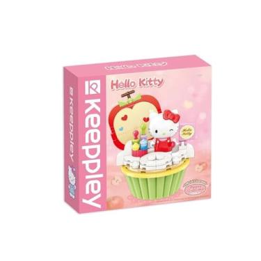 Imagem de Keepplay Bloco de Montar Cupcake de Maçã - Hello Kitty e Amigos