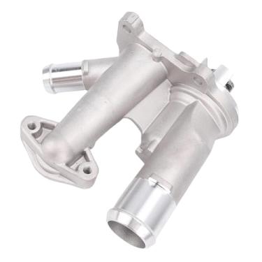 Imagem de Luocute Conjunto Carcaça do Termostato do Líquido de Arrefecimento do Motor, 9021100 Motal Motor Refrigerante Termostato Habitação Integrada Substituição para Trânsitos de Escape