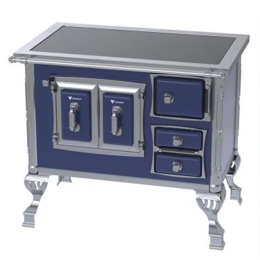 Imagem de Fogao a Lenha Venax GII n 1 Sec XVIII Premium Azul SE