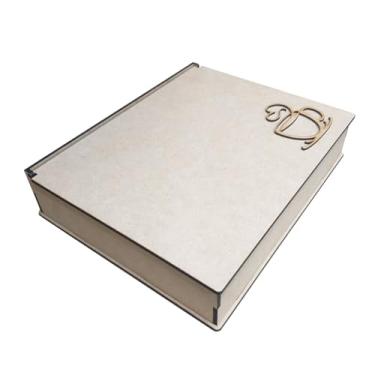 Imagem de Caixa Porta Chá Com 12 Divisórias. Em Mdf Crú.