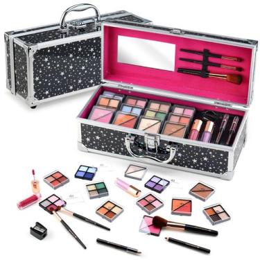 Imagem de Kit de maquiagem Color Nymph Beginners com estojo de trem para meninas
