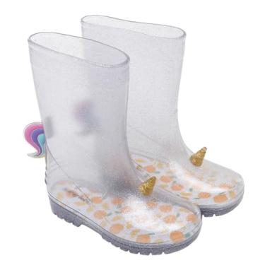 Imagem de Laranjeiras Kids - Galocha Infantil Laranjeiras Kids Unicórnio Cano Alto -