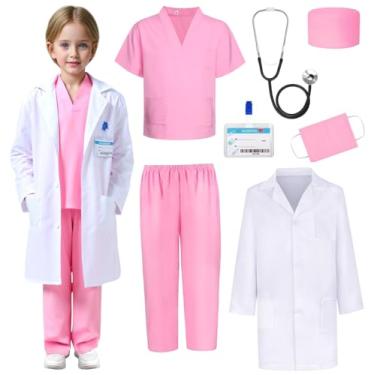 Imagem de GZ-LAOPAITOU Fantasia de médico para crianças