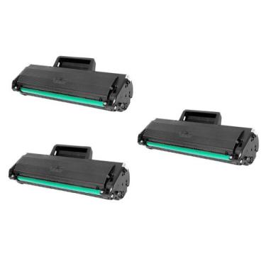 Imagem de KIT 3x Toners Compatíveis MLT-D104S D104S Novos  ML1665 ML1660 ML1860 