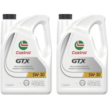 Imagem de Óleo de Motor Castrol GTX Ultraclean 5W-30 Sintético 5L x2