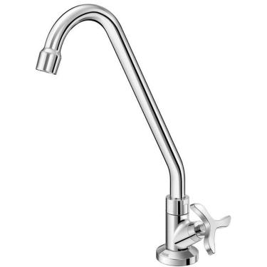 Imagem de Torneira de Pia Docol Nova Pertutti para Cozinha, Cromada