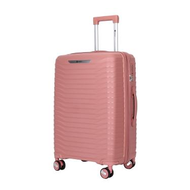 Imagem de Mala Travelux Scuol Grande 32 Kg Rosa - Expansível e Cadeado TSA