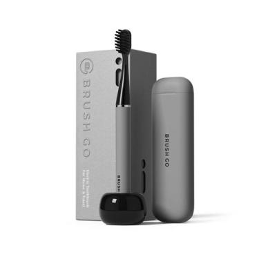 Imagem de Escova de dentes elétrica MIPOW Slim Pro i4 3 modos cinza