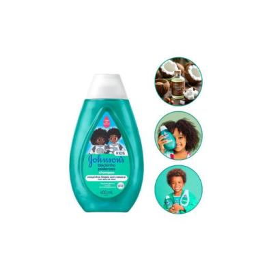 Imagem de Shampoo Blackinho Poderoso 400ml Johnson's Baby - Para Cabelo Infantil