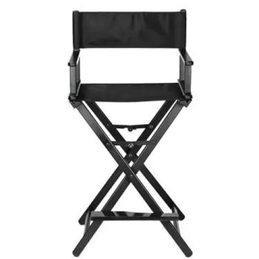 Imagem de Cadeira Diretor Cinema Alta Para Maquiador, Cabelereiro e Barbeiro Profissional