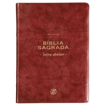 Imagem de Biblia Nvi, Letra Senior, Couro-Soft Vinho, Leitura Perfeita