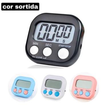 Imagem de Mini Relogio Digital Para Cozinha Cor Sortida - TOP RIO