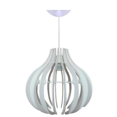 Imagem de Utron Luminária Pendente Ana Maria 30cm Soquete E27 (Branco)