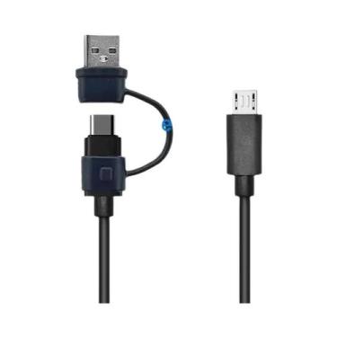 Imagem de Cabo OTG Tipo C USB-C Para Micro USB Para Sincronização E Carregamento