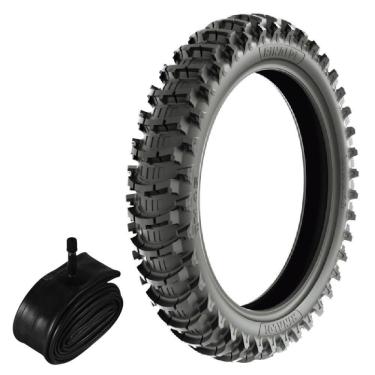 Imagem de Kit Pneu Cr 250 Yz 450f Yz 250f 110/90-19 Rw45 Rinaldi + Câmara