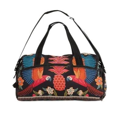 Imagem de Bolsa Farm Findi Borogodó Samba das Araras