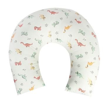 Imagem de Almofada De Amamentação Baby Percal 200 Fios Algodão - Dinossauros