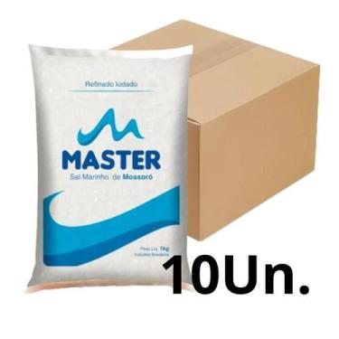 Imagem de Kit 10 Un. Sal Refinado Iodado Master 10Kg