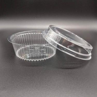 Imagem de Embalagem Mini Doce Redondo G645 Transparente 300un 120ml Galvanotek
