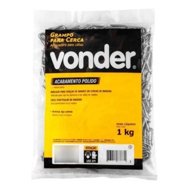 Imagem de 10X Grampo Cerca Fixar Arame Farpado E Liso 1X9 Aço Pacote