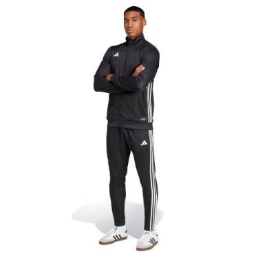 Imagem de Agasalho Masculino Adidas Tiro Essentials AEROREADY Preto, Preto, P