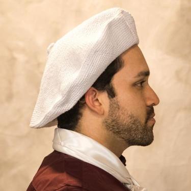 Imagem de Boina Gaúcha de Crochê 32 cm - Casa do Gaúcho, Preto