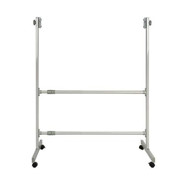 Imagem de CUTPOIY Suporte de metal móvel para quadro branco de 90 x 120 cm, quadro-negro, suporte ajustável para quadro apagável a seco, para escola, sala de aula, escritório, casa