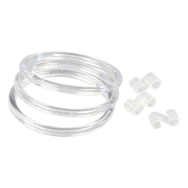 Imagem de IEUDNS 3x Anéis de Prateleira de Grade de Parede DIY Painel de Grade de Parede Loop para Dormitório Doméstico Arte Infantil