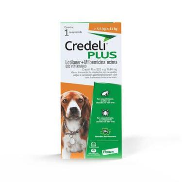 Imagem de Credeli Plus Antipulgas Carrapatos e Vermes Cães 5,5 a 11kg Elanco 1 C
