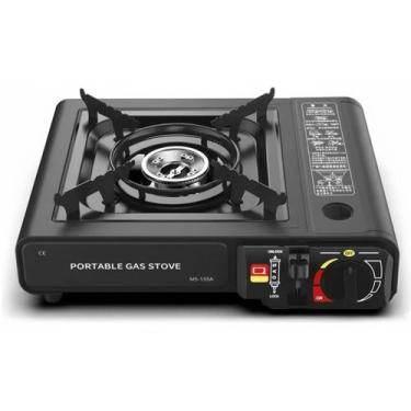 Imagem de Fogão Fogareiro De Mesa Gás Portátil Automático Preto 1 Boca Snel Camp