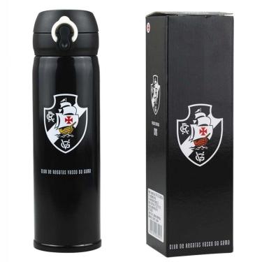 Imagem de Garrafa Térmica Vasco 450ml Inox Resistente-Unissex