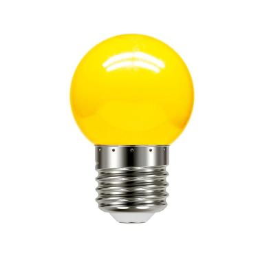 Imagem de Lâmpada Led Taschibra Bolinha Tbl 1w Colorida E27 220v Amarela