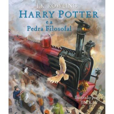 Imagem de Harry Potter e a Pedra Filosofal - (Ilustrado)