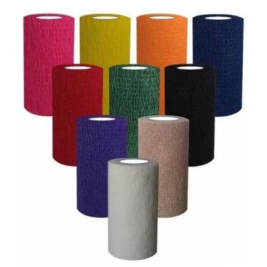 Imagem de Bandagem Elastica, Bandagem/Atadura Elastica 10cm, 10 Cm 4.5 Mt(Amarelo)