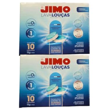 Imagem de Lava Louça Multicamadas Detergente Concentrado para Máquinas de Lavar Louças Desengordurante Mais Brilho e Proteção às Louças 20 pastilhas